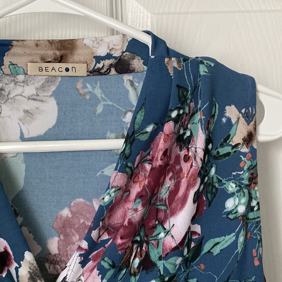 Floral Flowy Dress Tank - Picture 2 of 5